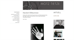 Desktop Screenshot of motz-tietze.com